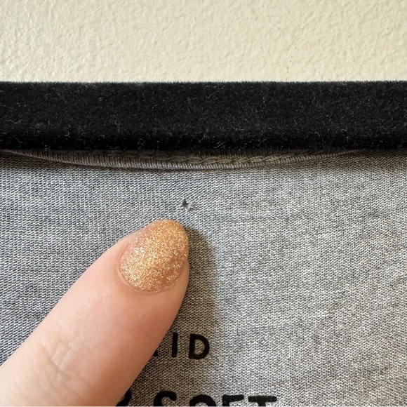 Torrid (NWT) Black Grey Ombre Side slit super soft maxi length dress - Picture 5 of 7